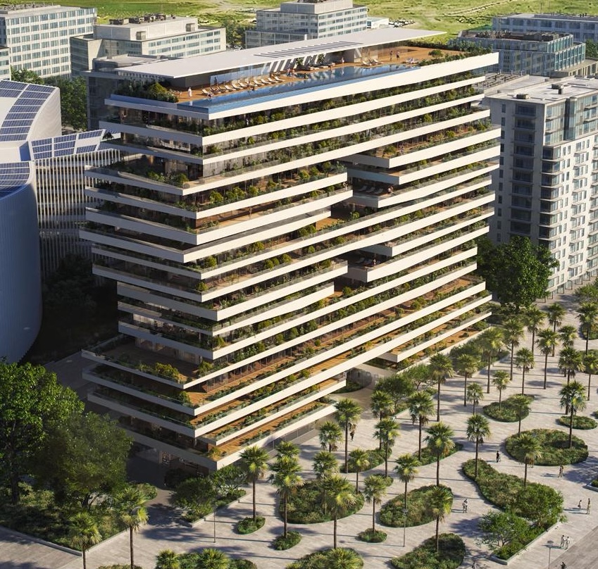 Vue aérienne Altea Residences CFC Casablanca