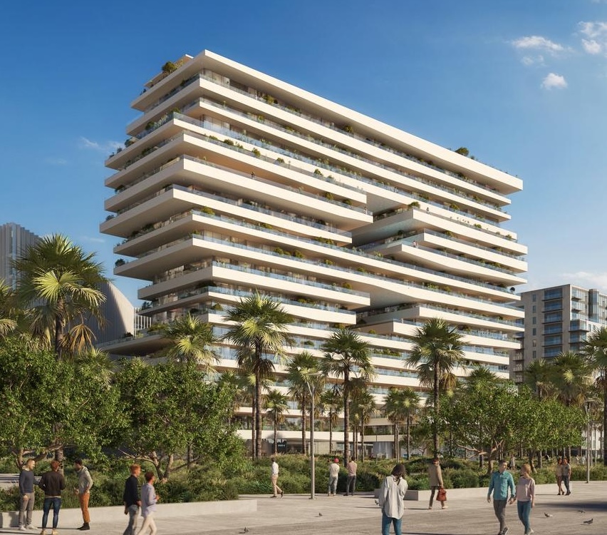 Facade Altea Residences appartements luxe Casablanca Finance City
